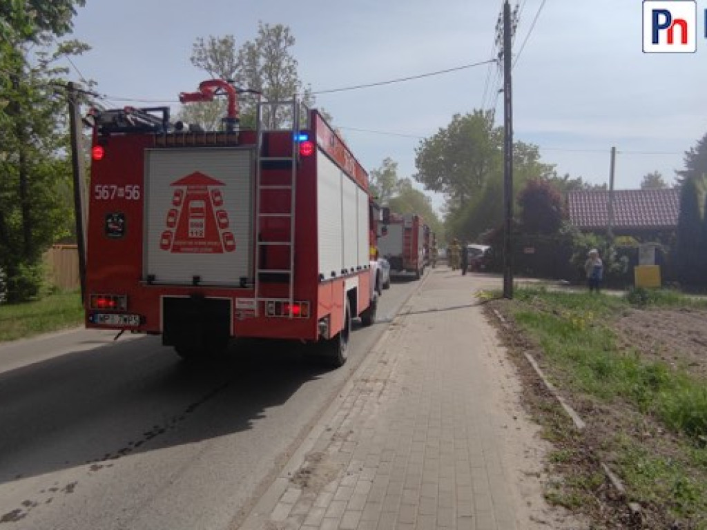 Wypadek w Głoskowie! Wezwano śmigłowiec LPR