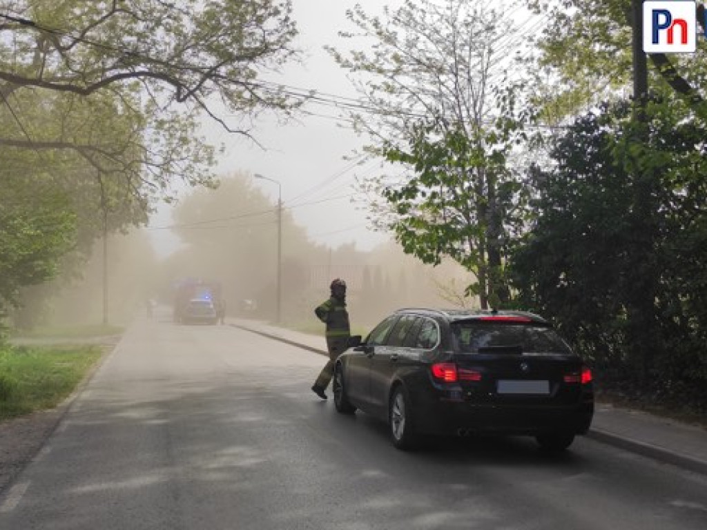 Wypadek w Głoskowie! Wezwano śmigłowiec LPR