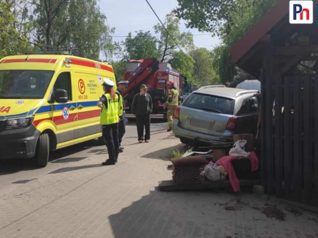 Wypadek w Głoskowie! Wezwano śmigłowiec LPR