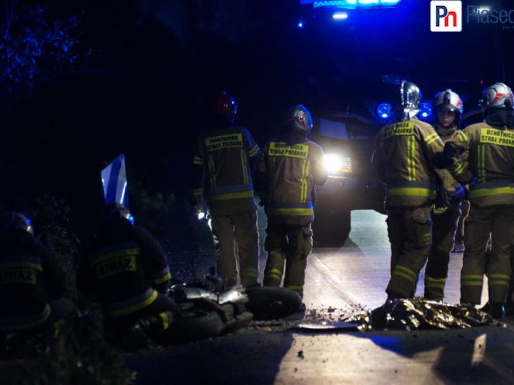 Motocykl zderzył się z sarną [AKTUALIZACJA]