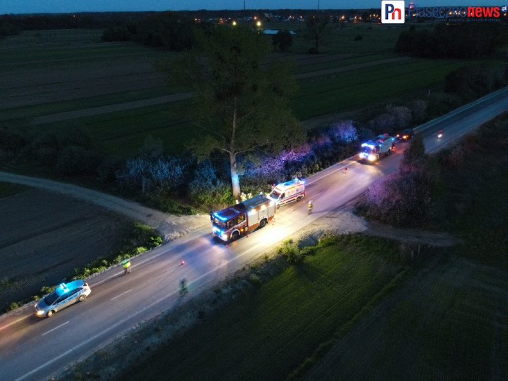 Motocykl zderzył się z sarną [AKTUALIZACJA]