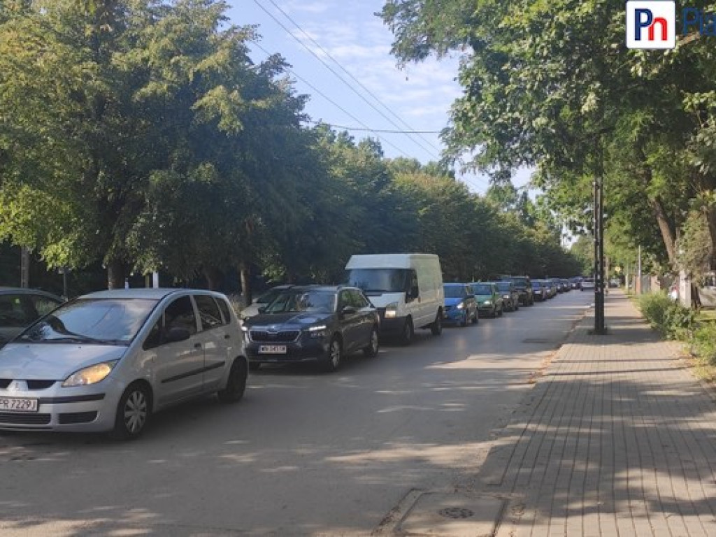 Chaos komunikacyjny w Zalesiu Dolnym! Zdezorientowani kierowcy w korku