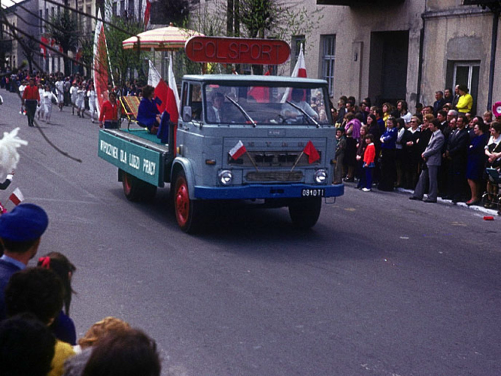 Pochód 1-majowy w Górze Kalwarii. Minęło ponad 50 lat