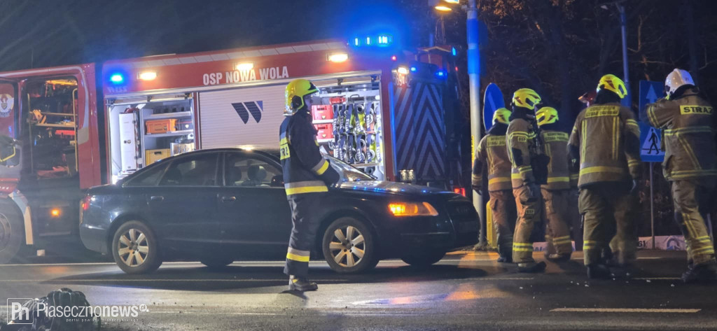 Potracenie pieszego! Wylądował śmigłowiec LPR