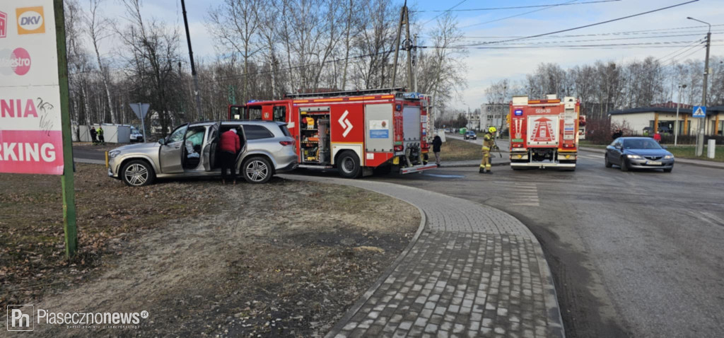 Zderzenie czołowe w Górze Kalwarii