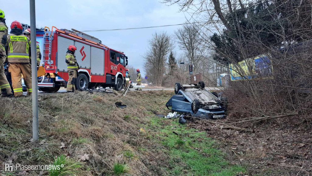 Wypadek w Żabieńcu