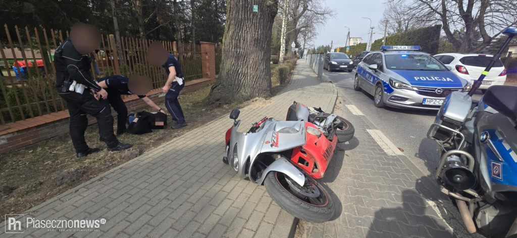 Pościg motocyklisty