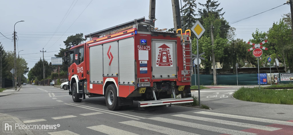 Kolizja ze skuterem na ul. Pod Bateriami