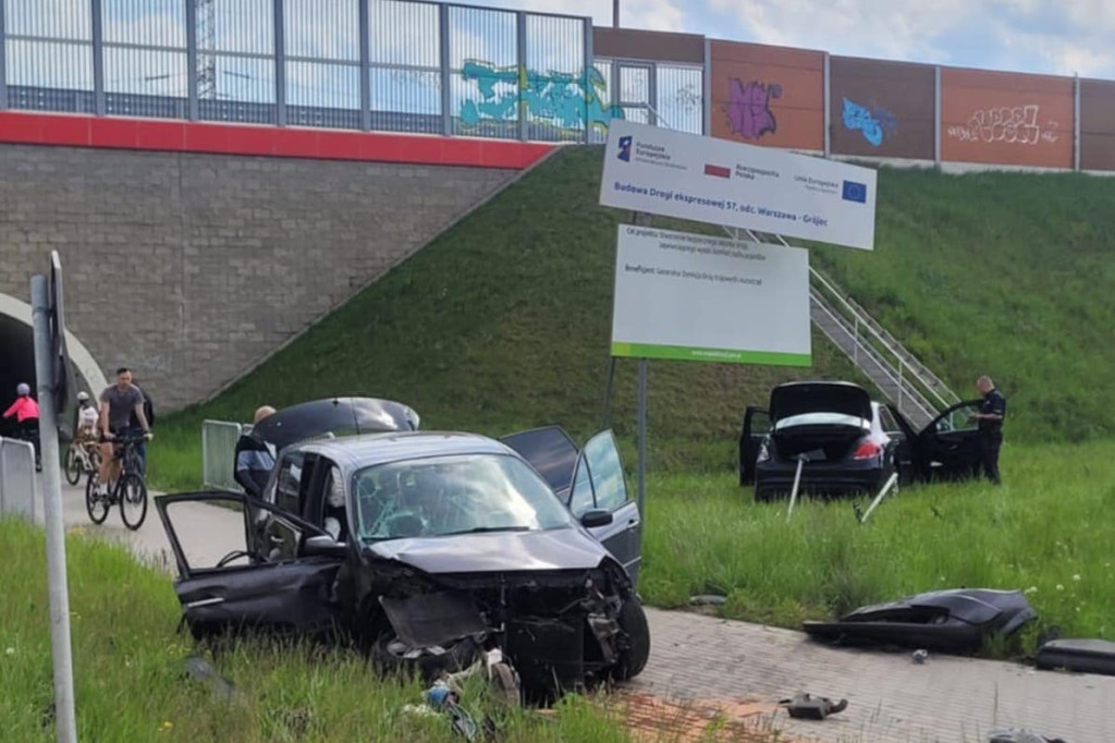 Wypadek w Kolonii Lesznowola