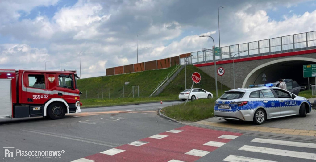 Wypadek w Kolonii Lesznowola