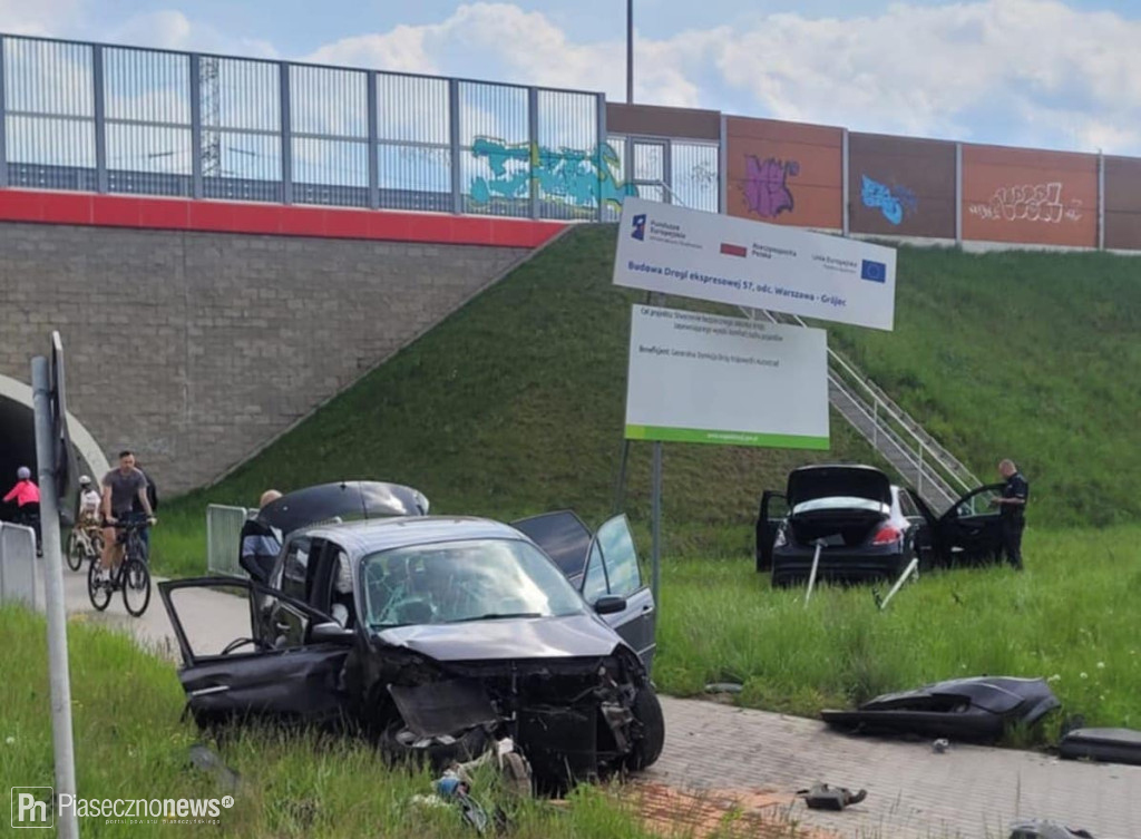 Wypadek w Kolonii Lesznowola