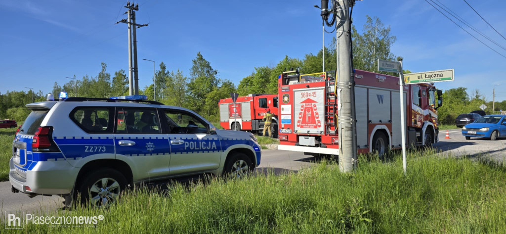 Zderzenie opla ze skodą