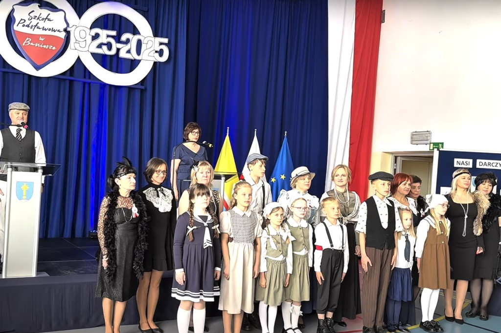 100-lecie szkoły w Baniosze