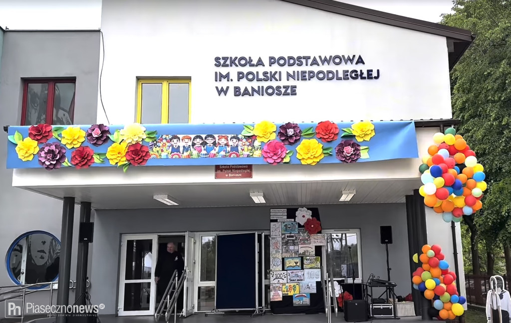 100-lecie szkoły w Baniosze