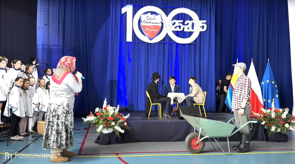 100-lecie szkoły w Baniosze