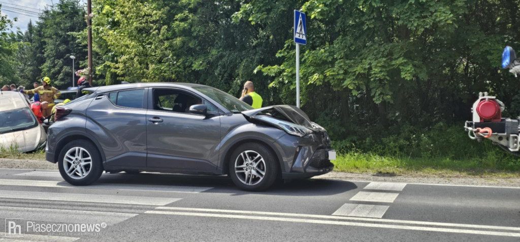 Zderzenie na DK79, poszkodowane dziecko