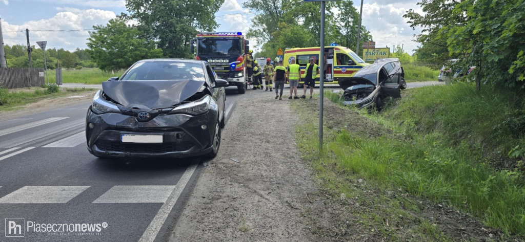 Zderzenie na DK79, poszkodowane dziecko