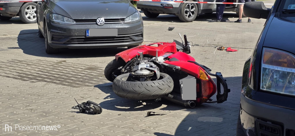 Groźny wypadek, ranne dwie osoby