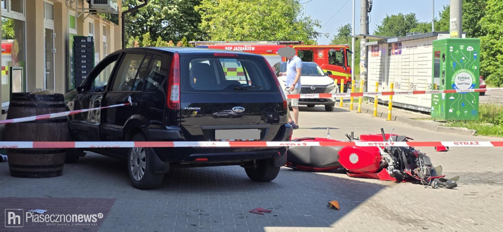 Groźny wypadek, ranne dwie osoby