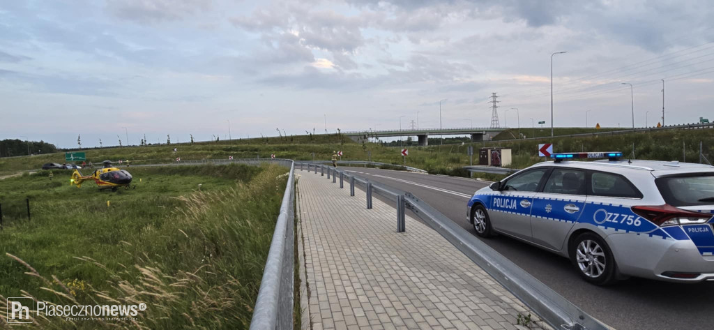 Fatalny wypadek cyklisty!