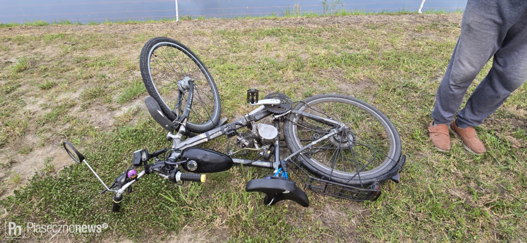 Fatalny wypadek cyklisty!