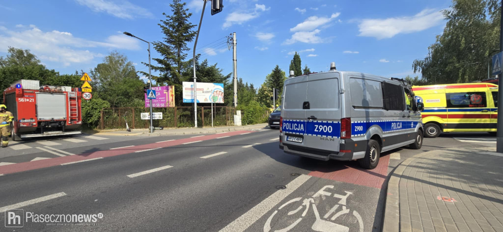 Kolizja z udziałem 3 aut. Sprawczyni odjechała