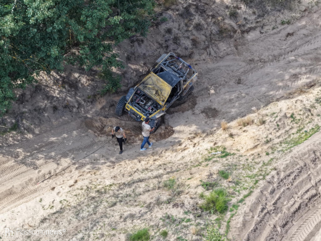 Wypadek na torze w Offroad Parku