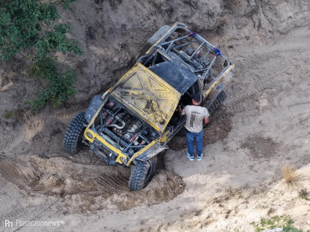 Wypadek na torze w Offroad Parku