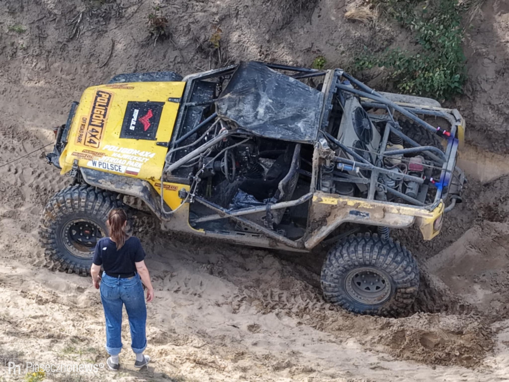 Wypadek na torze w Offroad Parku