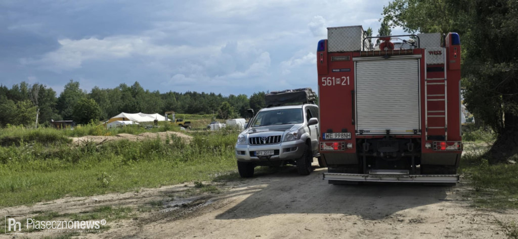 Wypadek na torze w Offroad Parku