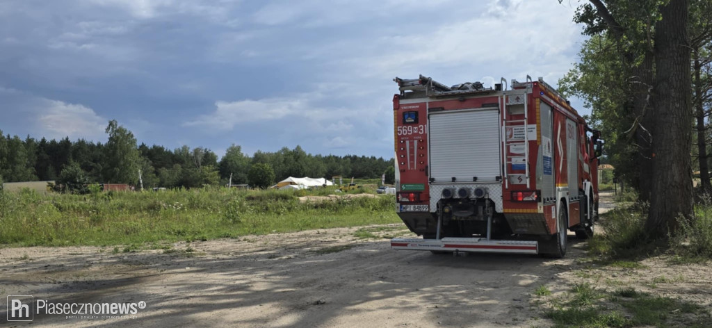 Wypadek na torze w Offroad Parku