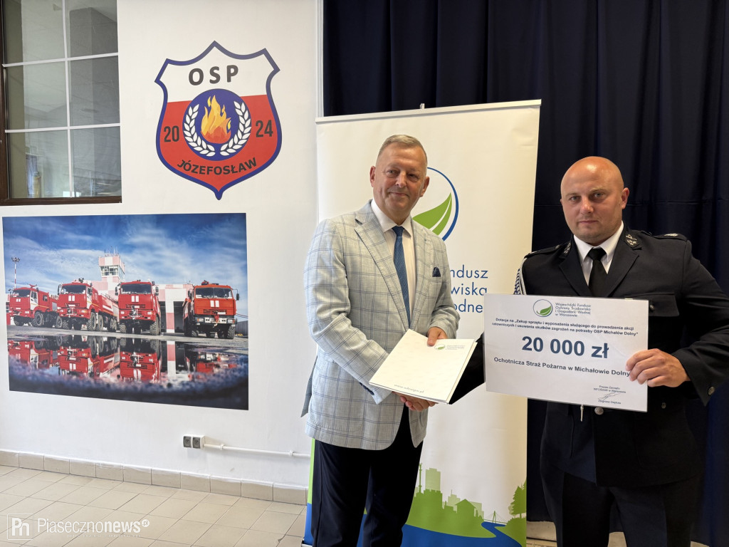 Dotacje dla OSP. Wsparcie z WFOŚiGW