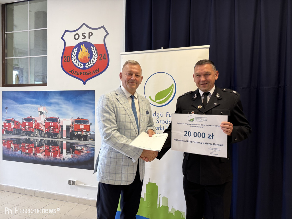 Dotacje dla OSP. Wsparcie z WFOŚiGW