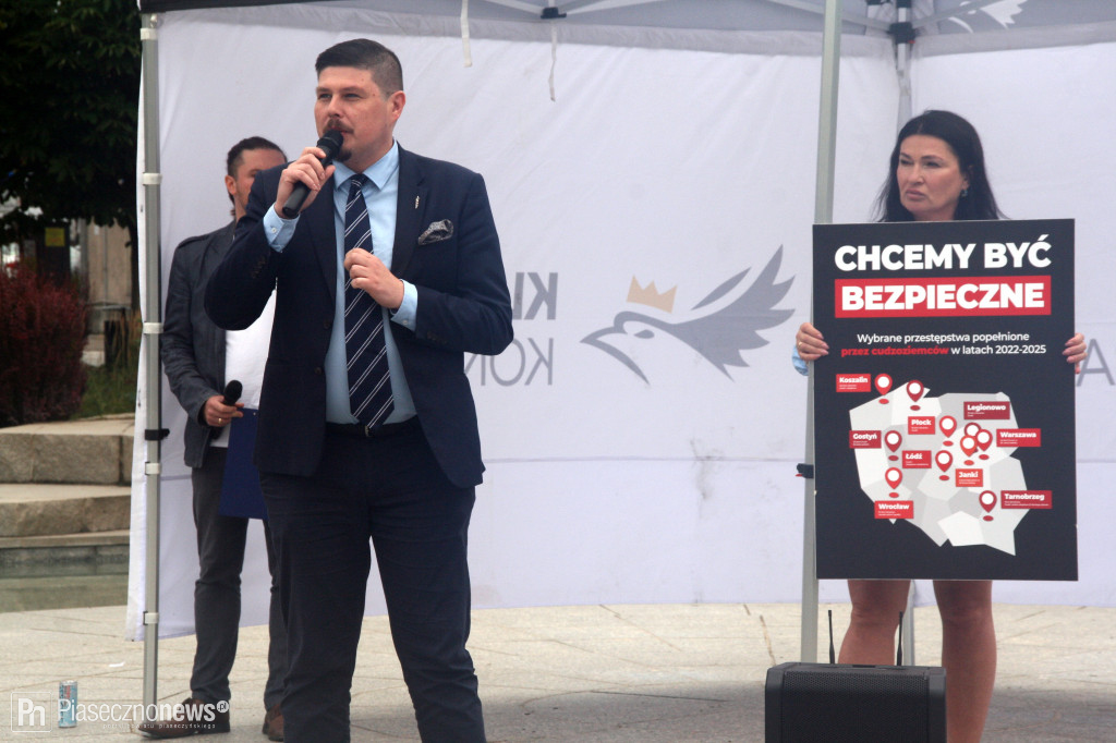 Pikieta przeciw imigracji