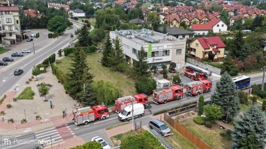 Pożar w Centrum Kultury