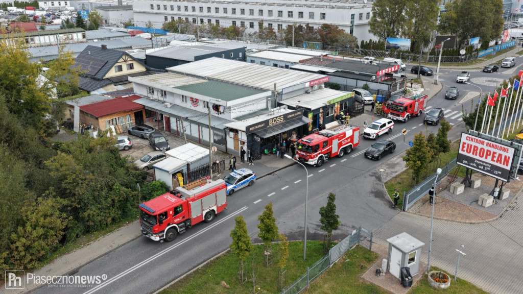 Pożar w kebabie? Strażacy interweniowali