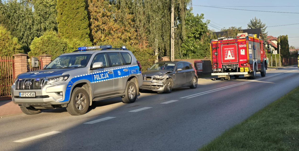 BMW wjechało w opla
