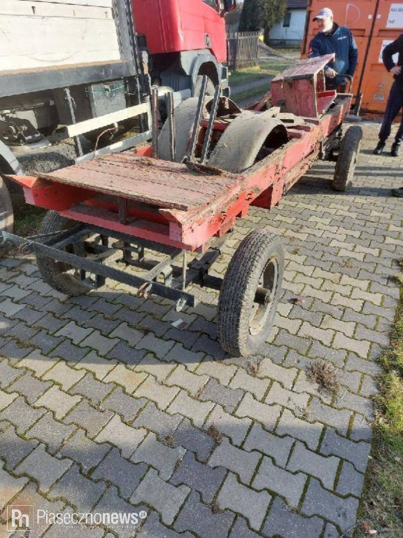 Drewniany cud na kołach! Wóz strażacki znów jeździ