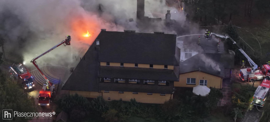 Płonie hotel! 140 strażaków w akcji