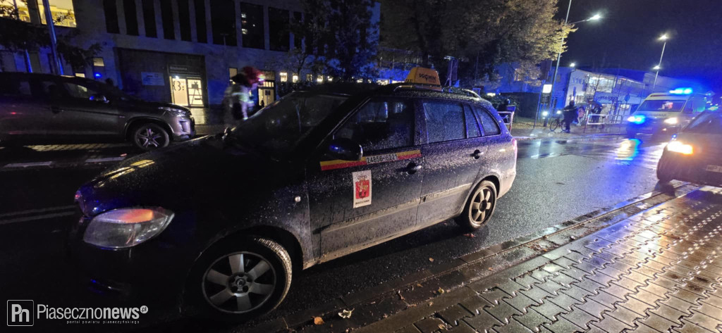 Kobieta potrącona na pasach