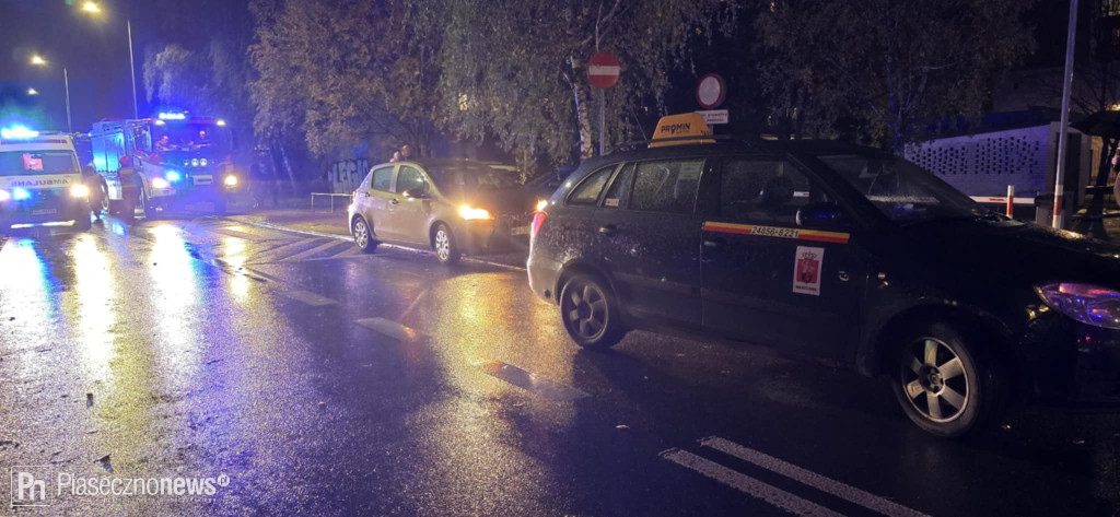 Kobieta potrącona na pasach