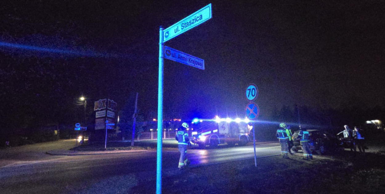 Kurier gnał na łeb na szyję