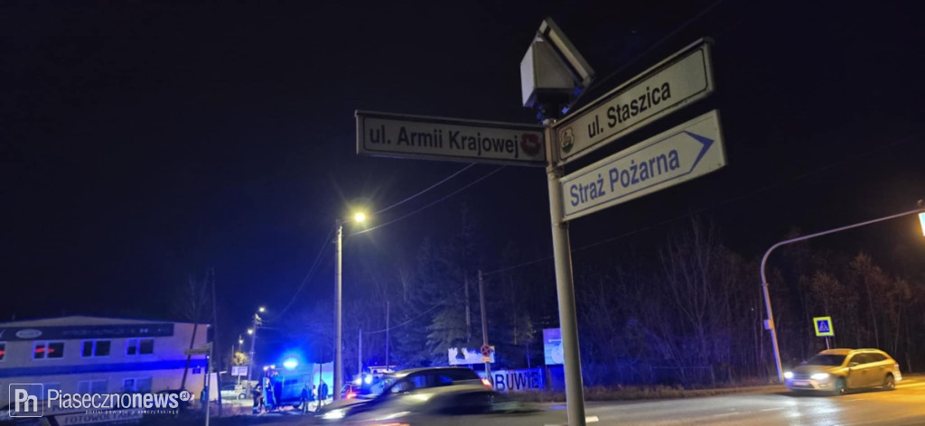 Kurier gnał na łeb na szyję