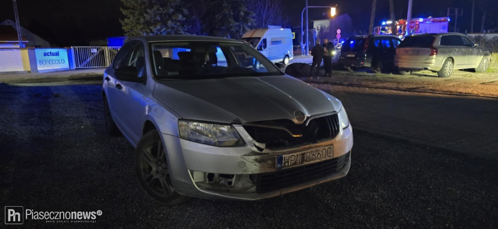 Kurier gnał na łeb na szyję