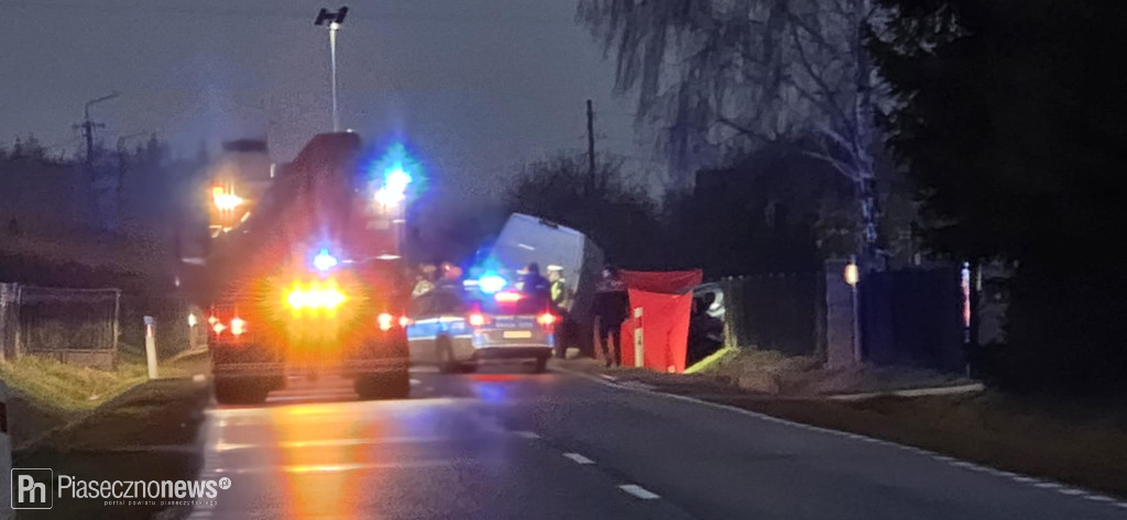 Próbował wyprzedzić traktor. Zginął na miejscu