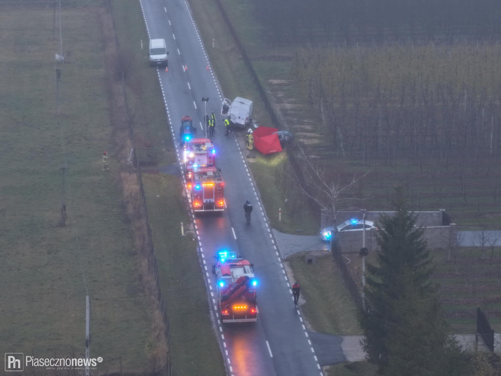 Próbował wyprzedzić traktor. Zginął na miejscu