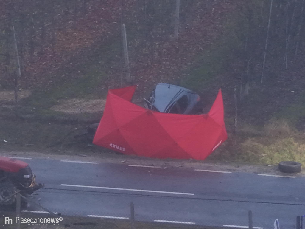 Próbował wyprzedzić traktor. Zginął na miejscu