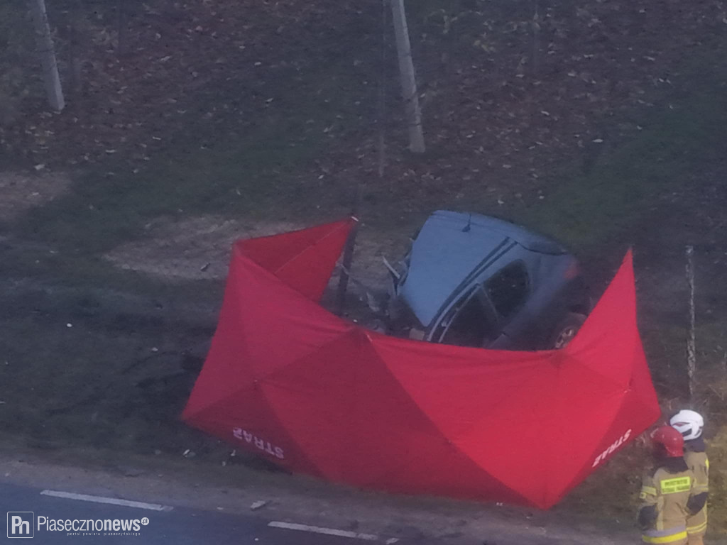 Próbował wyprzedzić traktor. Zginął na miejscu