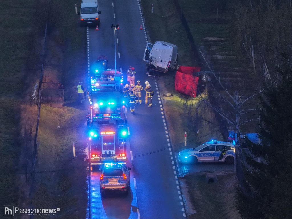 Próbował wyprzedzić traktor. Zginął na miejscu