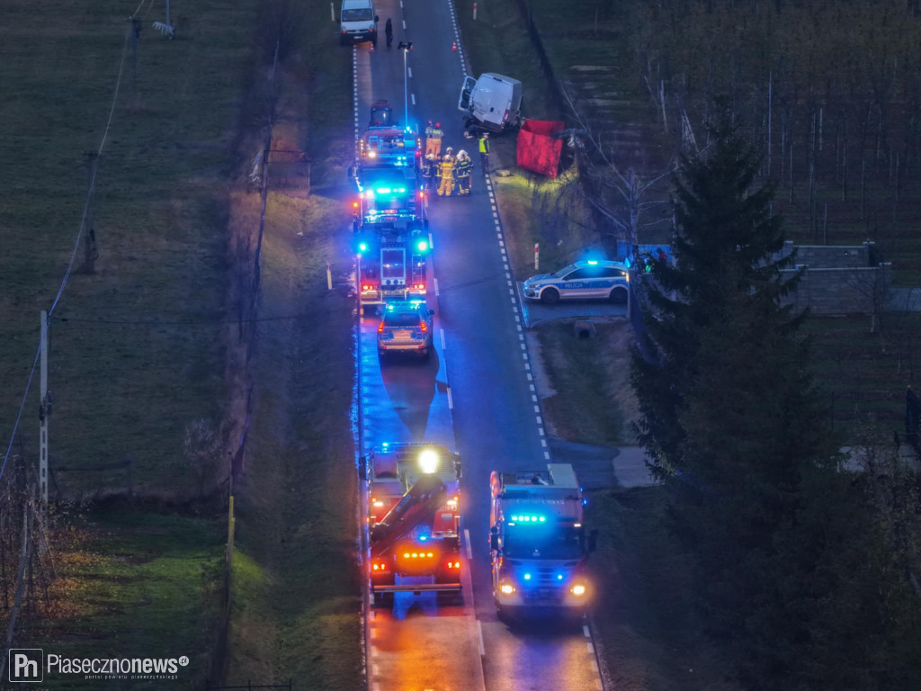 Próbował wyprzedzić traktor. Zginął na miejscu